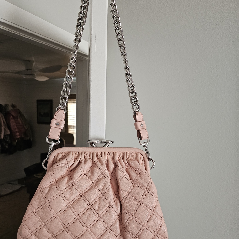 Marc Jacobs Pink Quilted Shoulder Bag